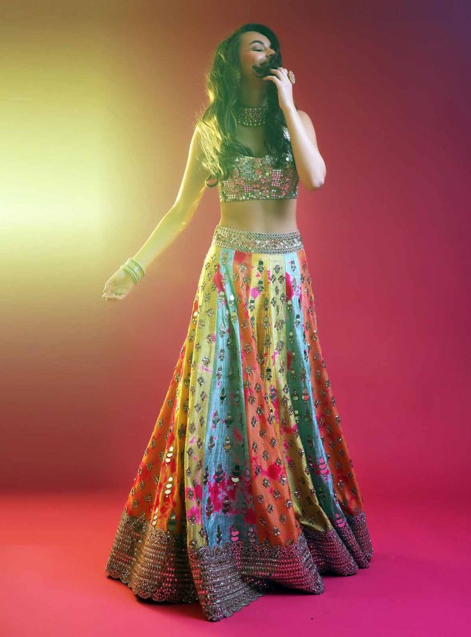 4 Colour Vertical Patchwork