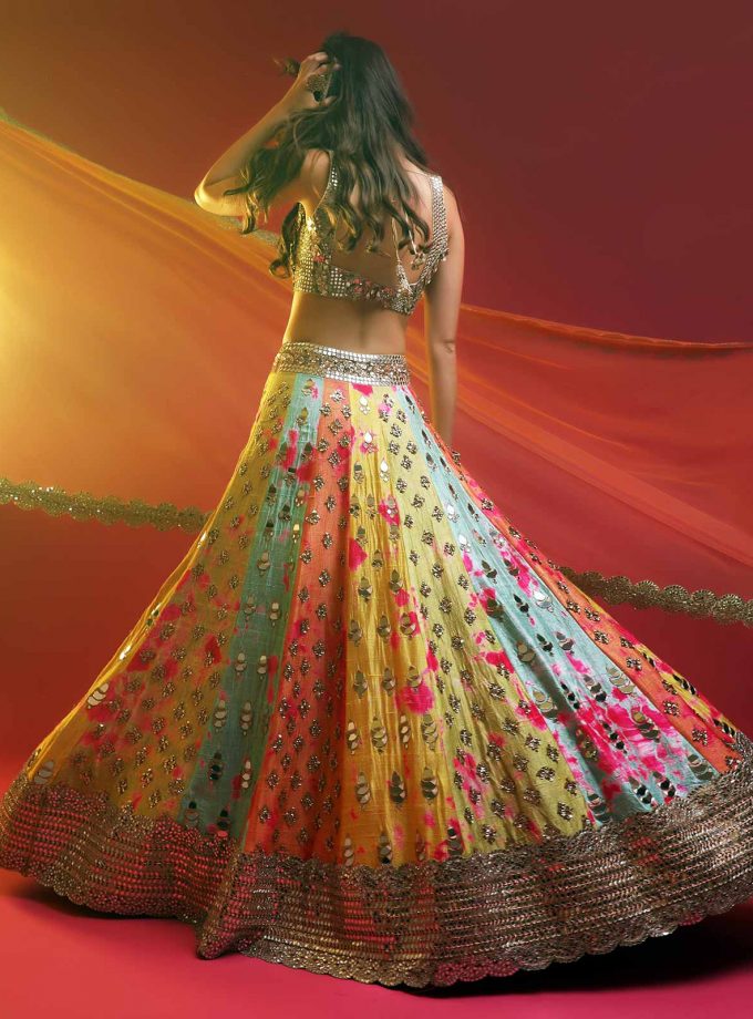 4 Colour Vertical Patchwork