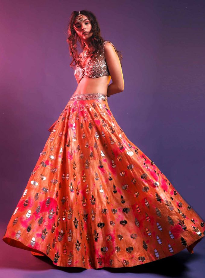 Buy SOCH Women Mustard Embroidered Single Lehenga Choli Set (L/XL) Online  at Best Prices in India - JioMart.