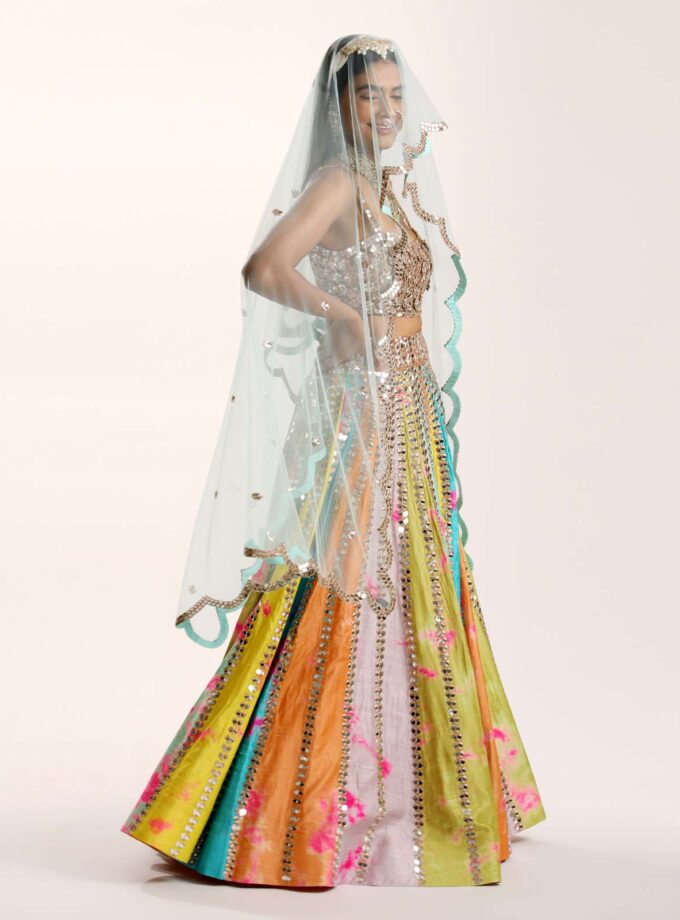 AG Rainbow lehenga