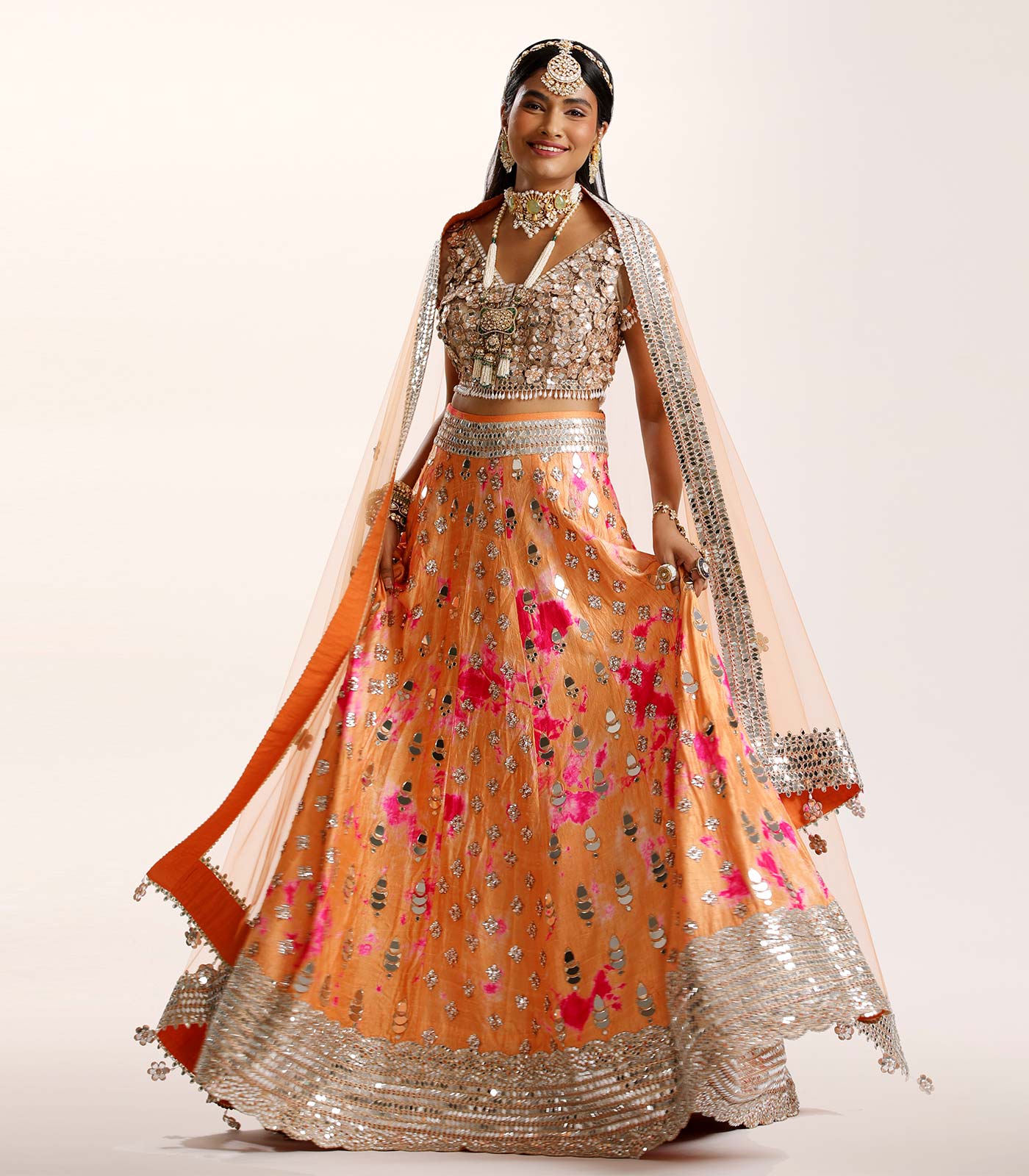 A Gorgeous Day Wedding With A Bride In A Burnt Orange Wedding Lehenga! |  Gorgeous wedding, Mumbai wedding, Bride
