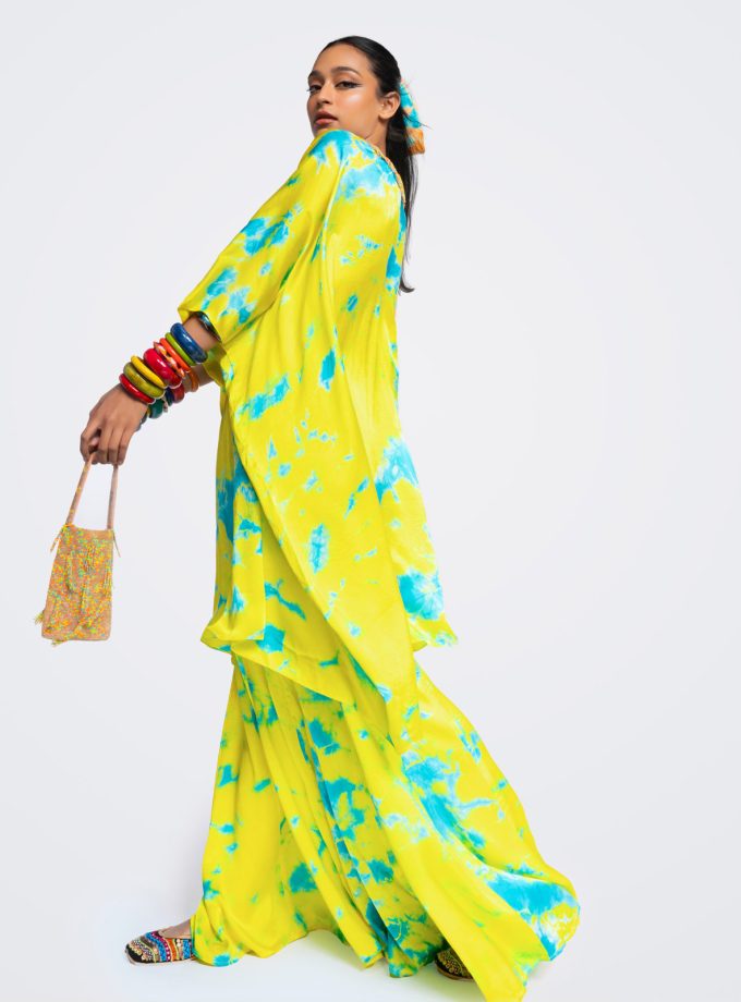 Sunflower Mini-Kaftan