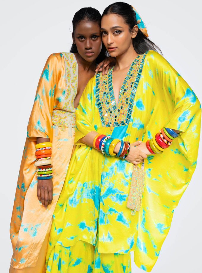Sunflower Mini-Kaftan